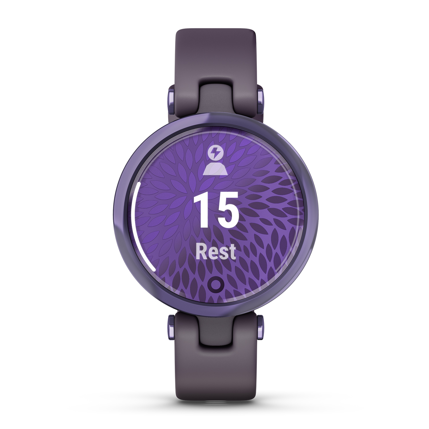 Garmin 010-02384-12 zegarek fioletowy sportowy Garmin Lily pasek - miniatura 5