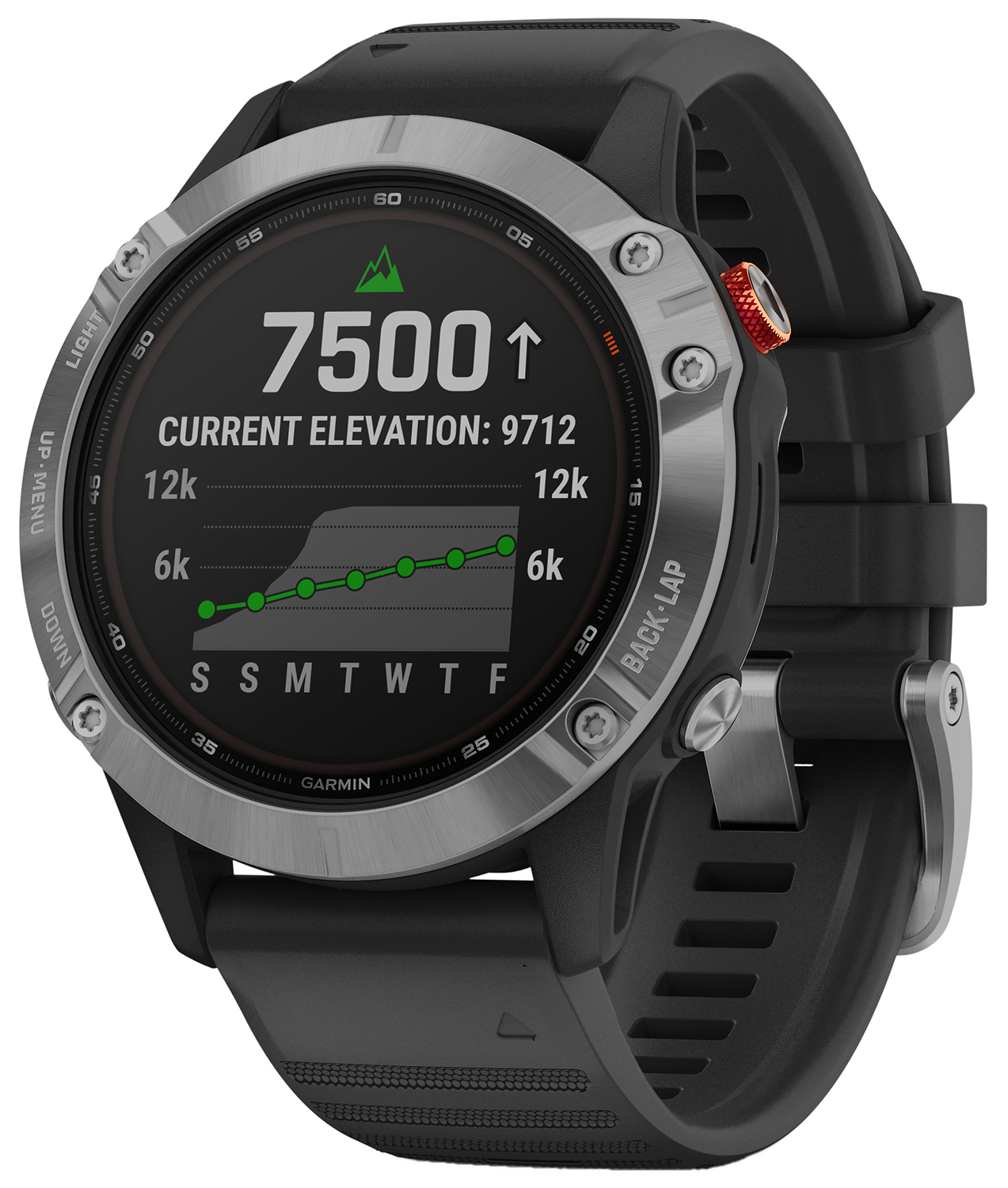Garmin Fenix 6 Solar Srebrny 010-02410-00