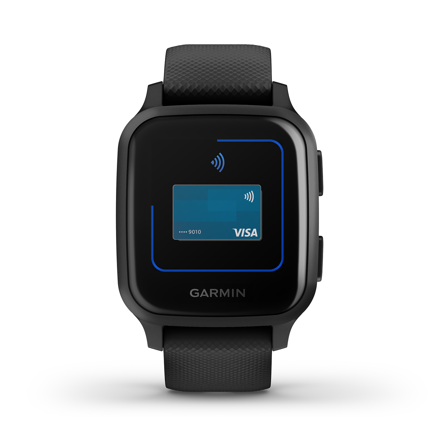 Garmin 010-02426-10 Venu Sq Music Slate Aluminium Bezel with Black Case and S zegarek sportowy Garmin Venu