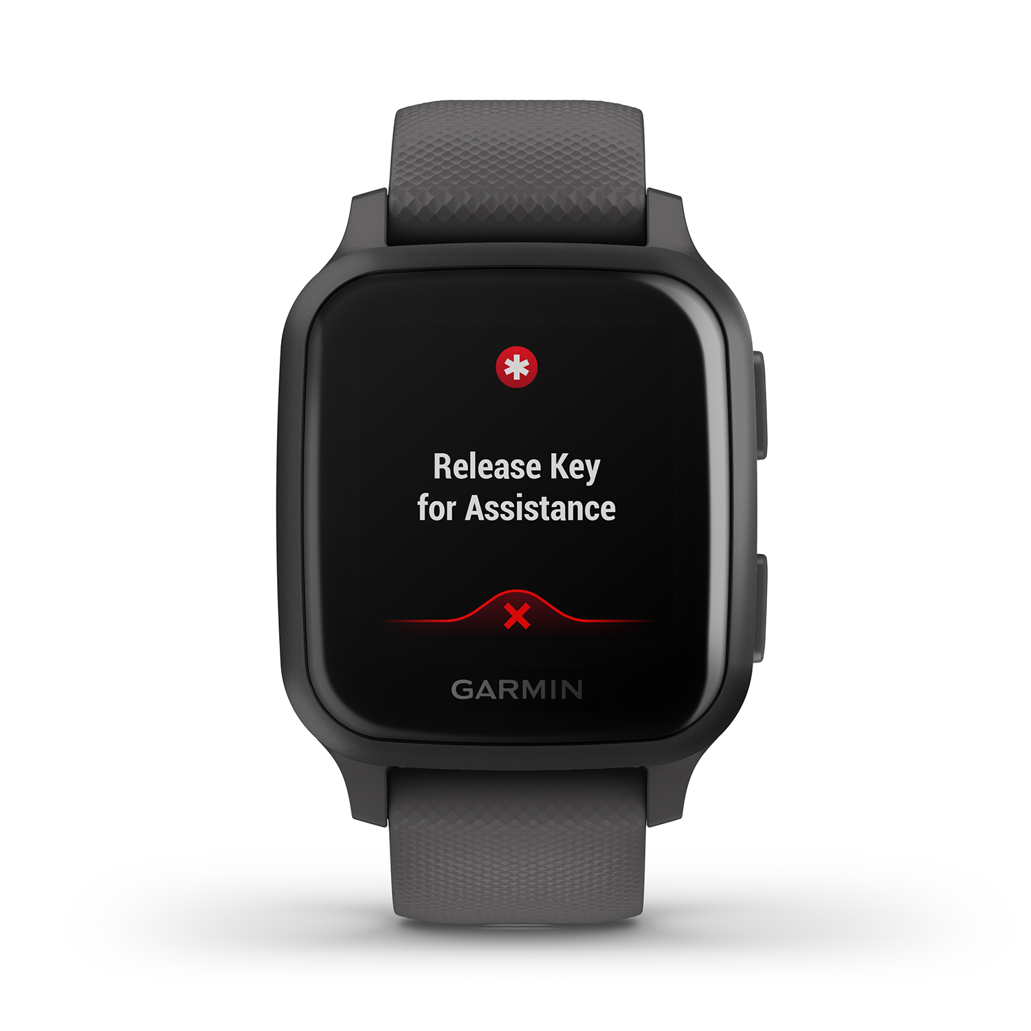 Garmin 010-02427-10 Venu Sq Slate Aluminium Bezel with Shadow Grey Case and S Garmin sportowy zegarek czarny - miniatura 9