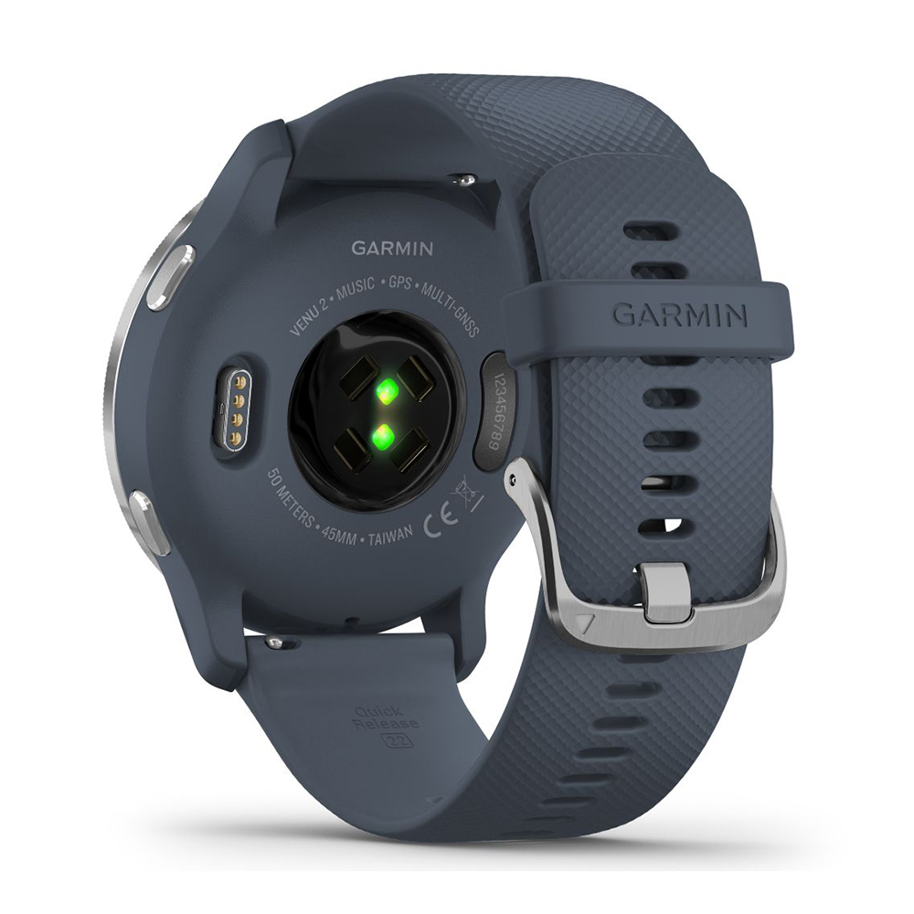 Garmin 010-02430-10 zegarek szary sportowy Venu pasek - miniatura 7