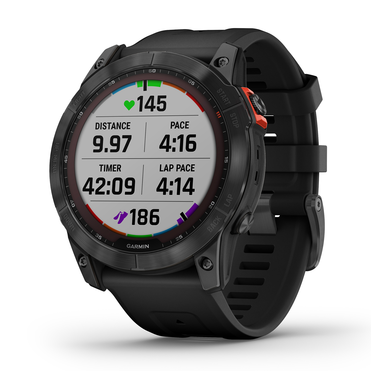 Garmin 010-02541-01 Fenix 7X Solar zegarek sportowy Garmin Fenix - miniatura 2
