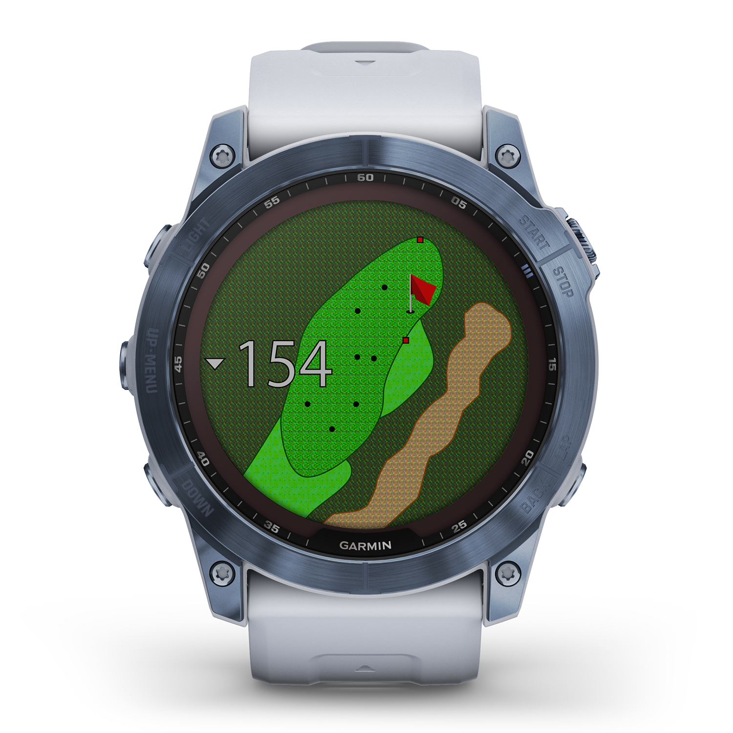 Garmin 010-02541-15 Fenix 7X Sapphire Solar Garmin Fenix sportowy zegarek biały - miniatura 7