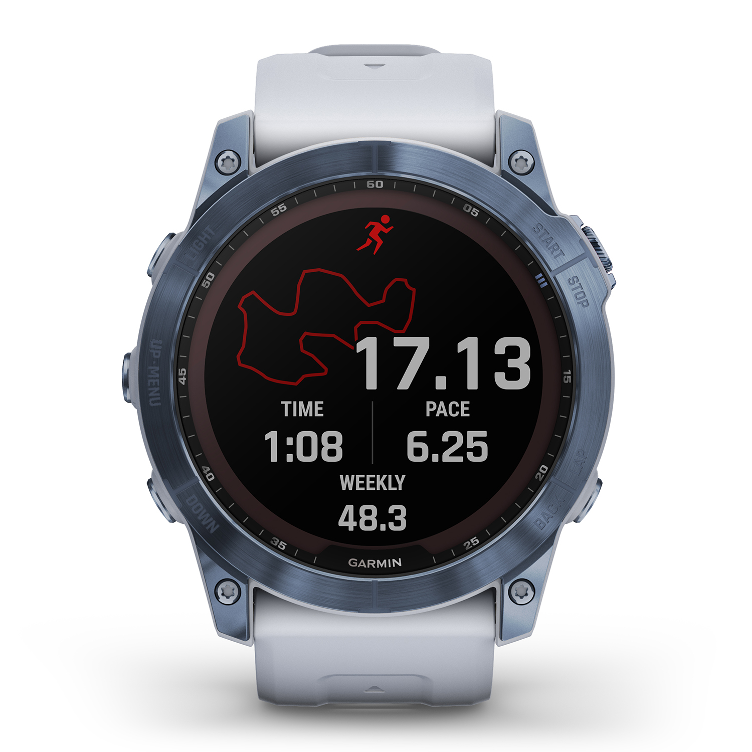 Garmin 010-02541-15 zegarek męski sportowy Garmin Fenix pasek - miniatura 6