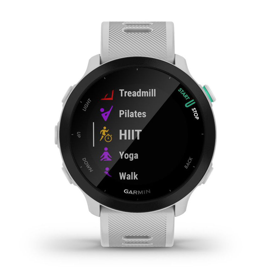 Garmin 010-02562-11 Garmin Forerunner 55 White zegarek sportowy Forerunner - miniatura 3