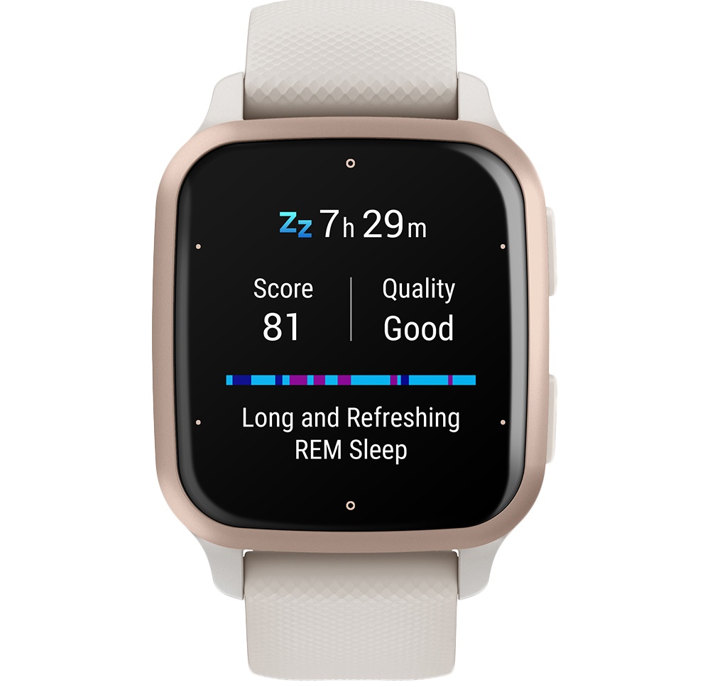 Garmin 010-02700-11 zegarek różowe złoto sportowy Venu pasek - miniatura 5