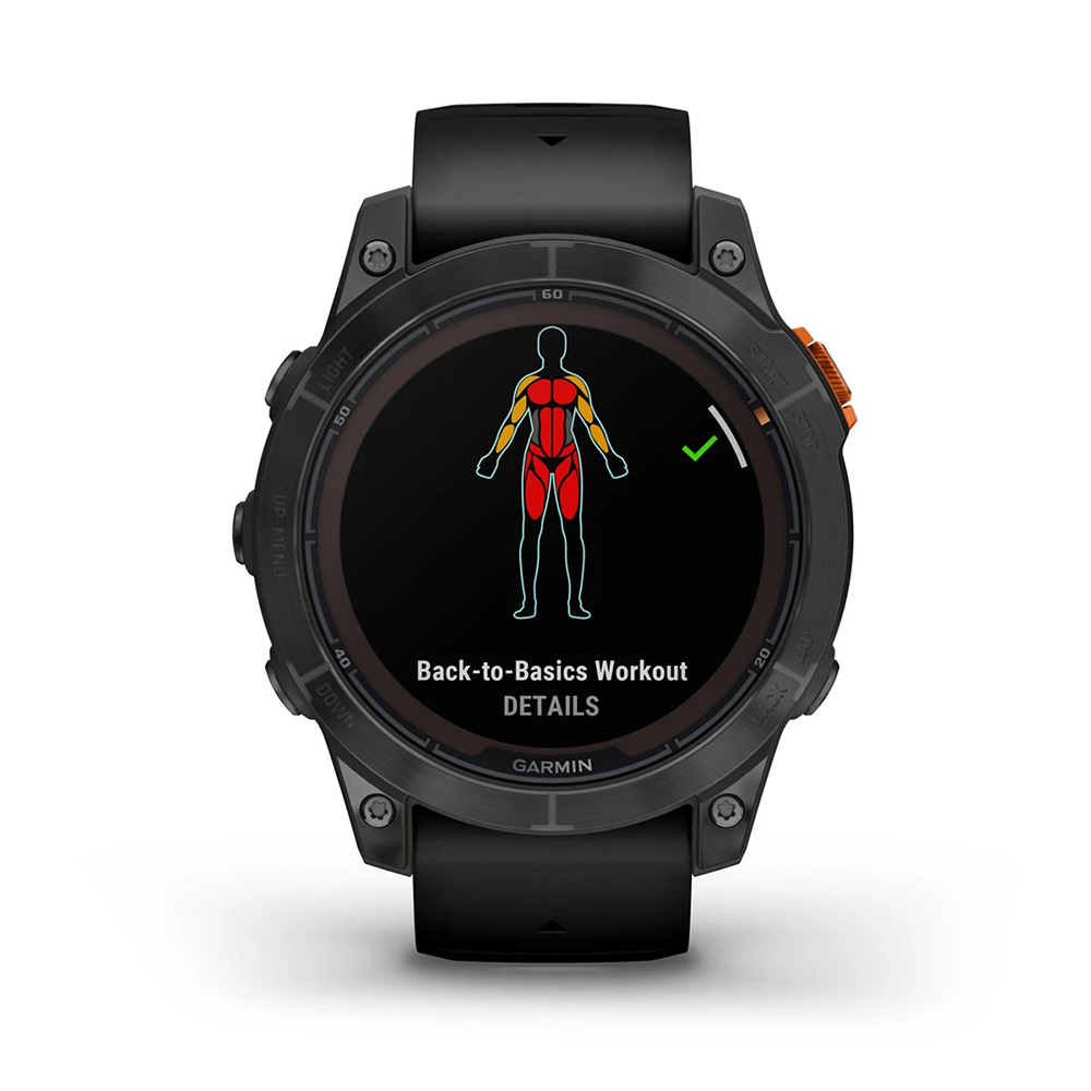 Garmin 010-02777-01 Fenix 7 Pro Solar - Slate Gray Fenix sportowy zegarek czarny - miniatura 9