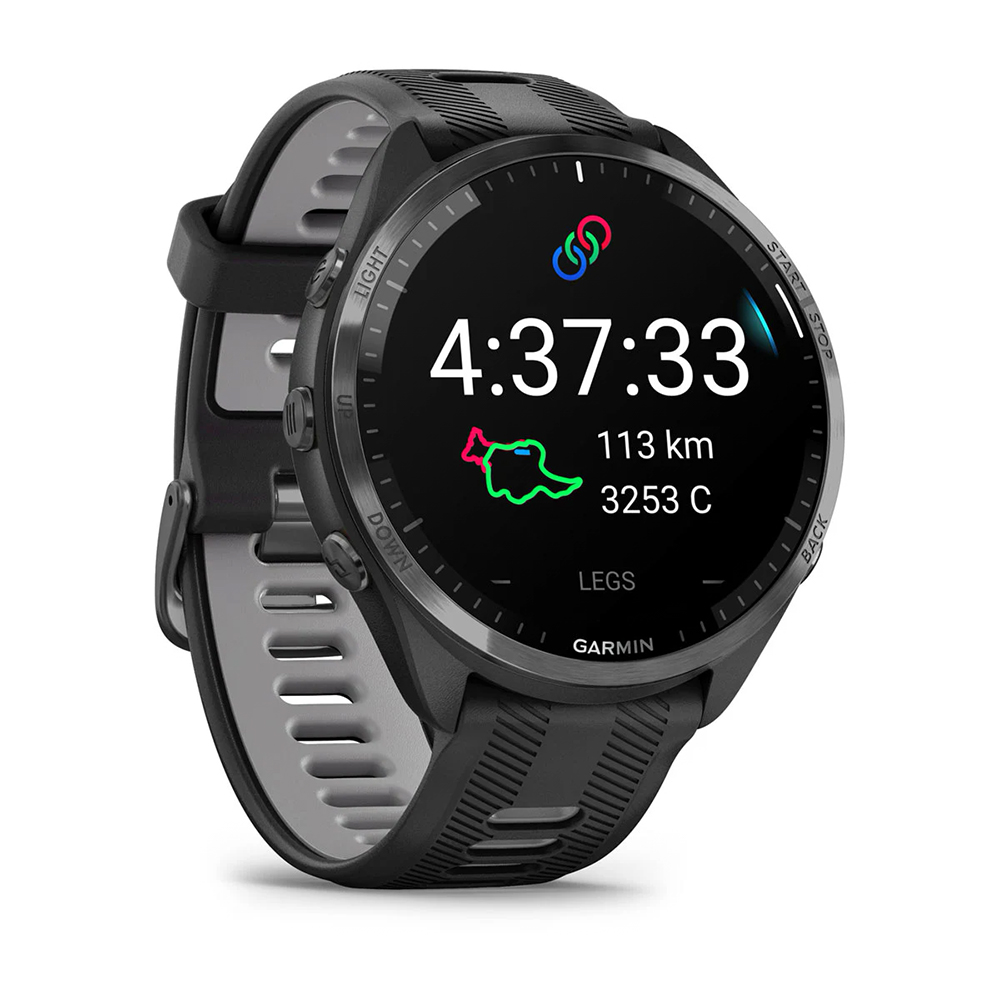 Garmin 010-02809-10 zegarek czarny sportowy Forerunner pasek - miniatura 7
