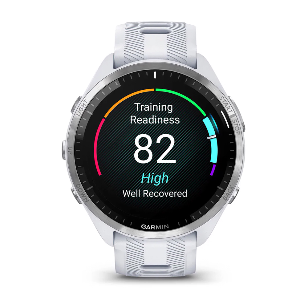 Garmin 010-02809-11 Forerunner 965 Titanium Bezel biało-szary zegarek sportowy Forerunner - miniatura 4