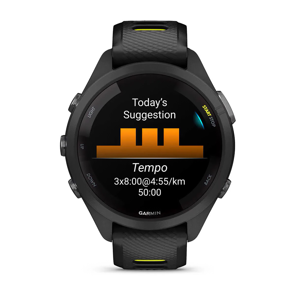 Garmin 010-02810-13 zegarek czarny sportowy Forerunner pasek - miniatura 4