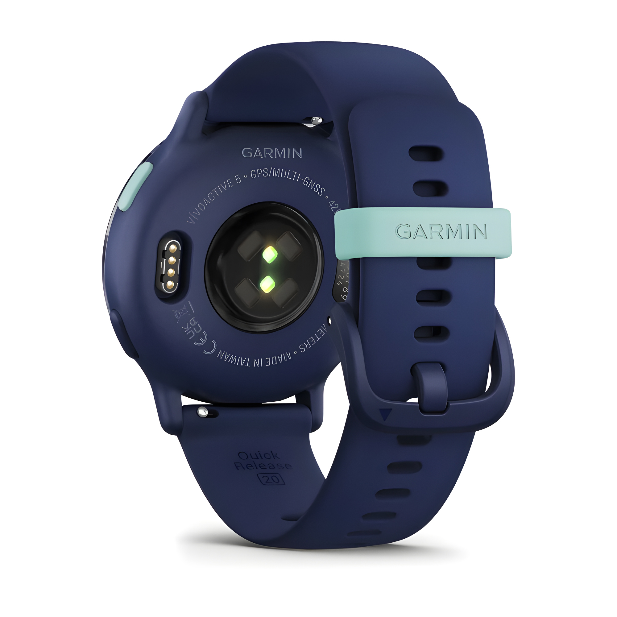 Garmin 010-02862-12 Vivoactive 5 w kolorze Navy z kopertą w kolorze Navy i silikonowym paskiem zegarek sportowy Vivoactive - miniatura 5