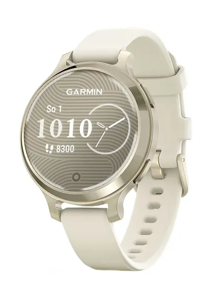 Garmin 010-02891-00 Lily 2 Active Lily 2 Active Lunar Gold na pasku Bone - zdjęcie 1