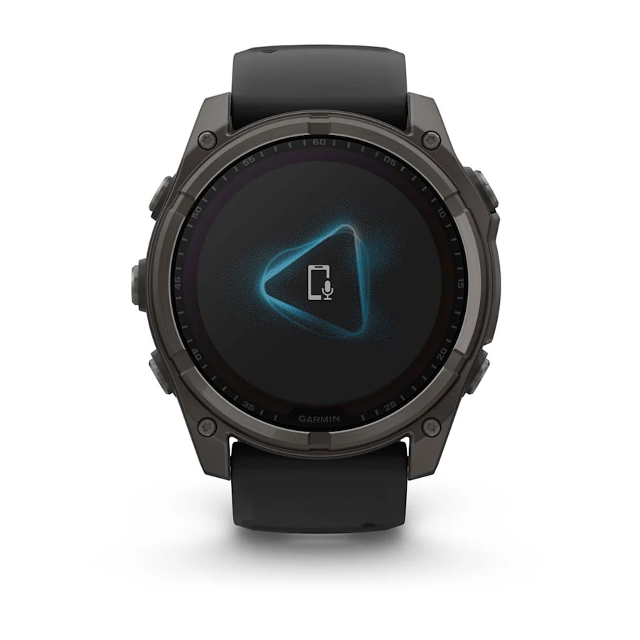 Garmin 010-02907-11 zegarek srebrny sportowy Fenix pasek - miniatura 5
