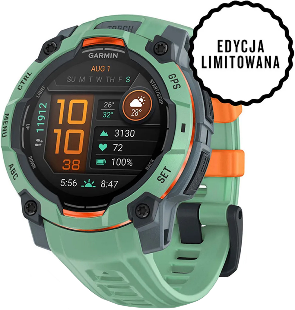 Garmin Instinct 3 Amoled 45mm Limited Edition 010-02936-01