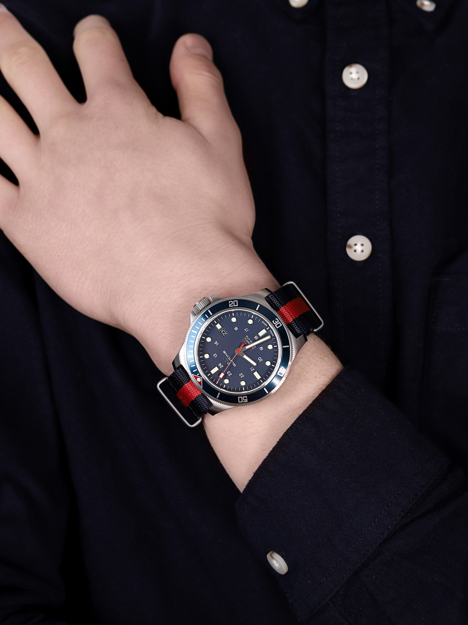 Glycine GL0257 COMBAT SUB zegarek klasyczny Combat - miniatura 3