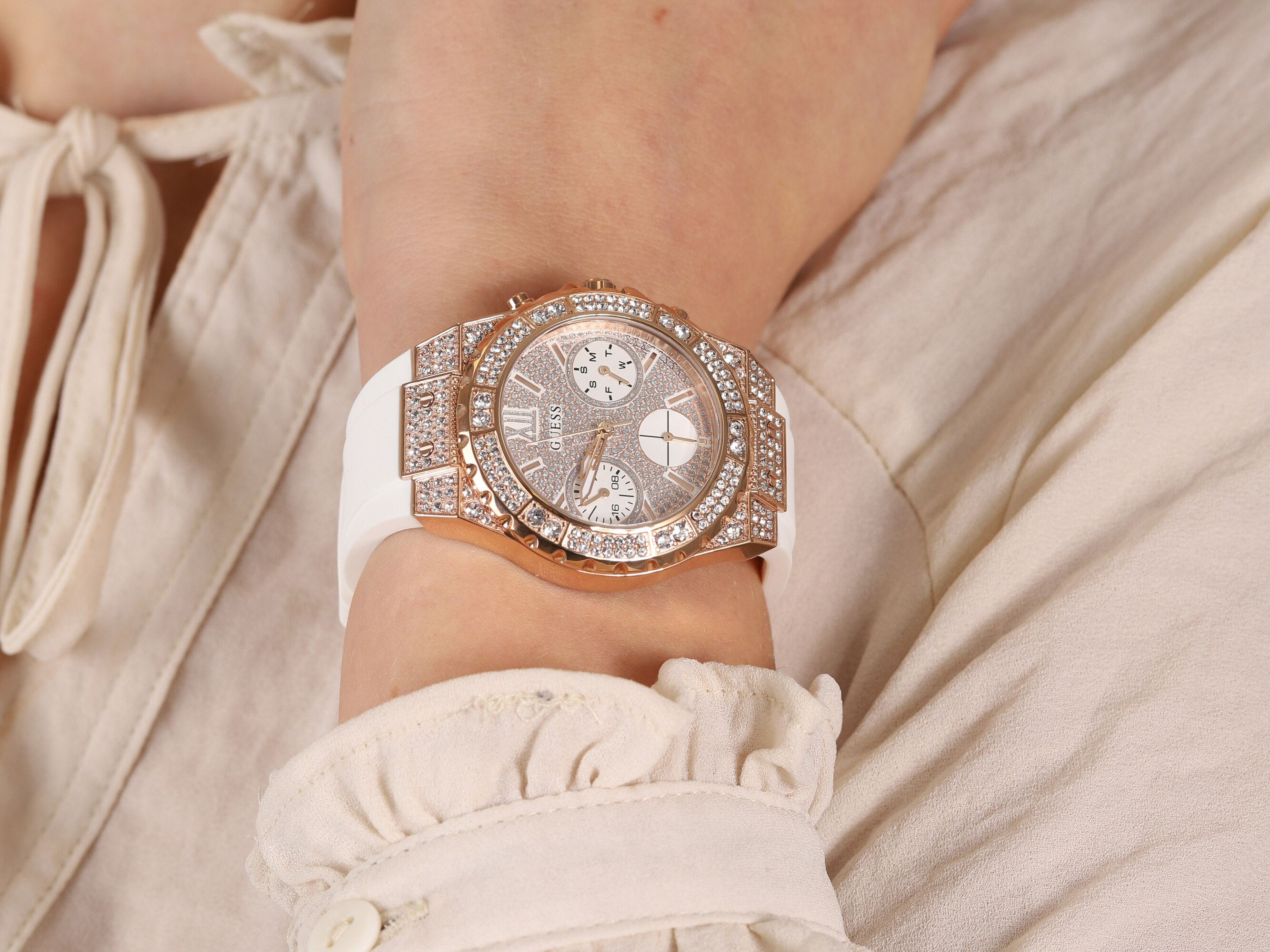 Guess GW0038L2 zegarek klasyczny Pasek pasek