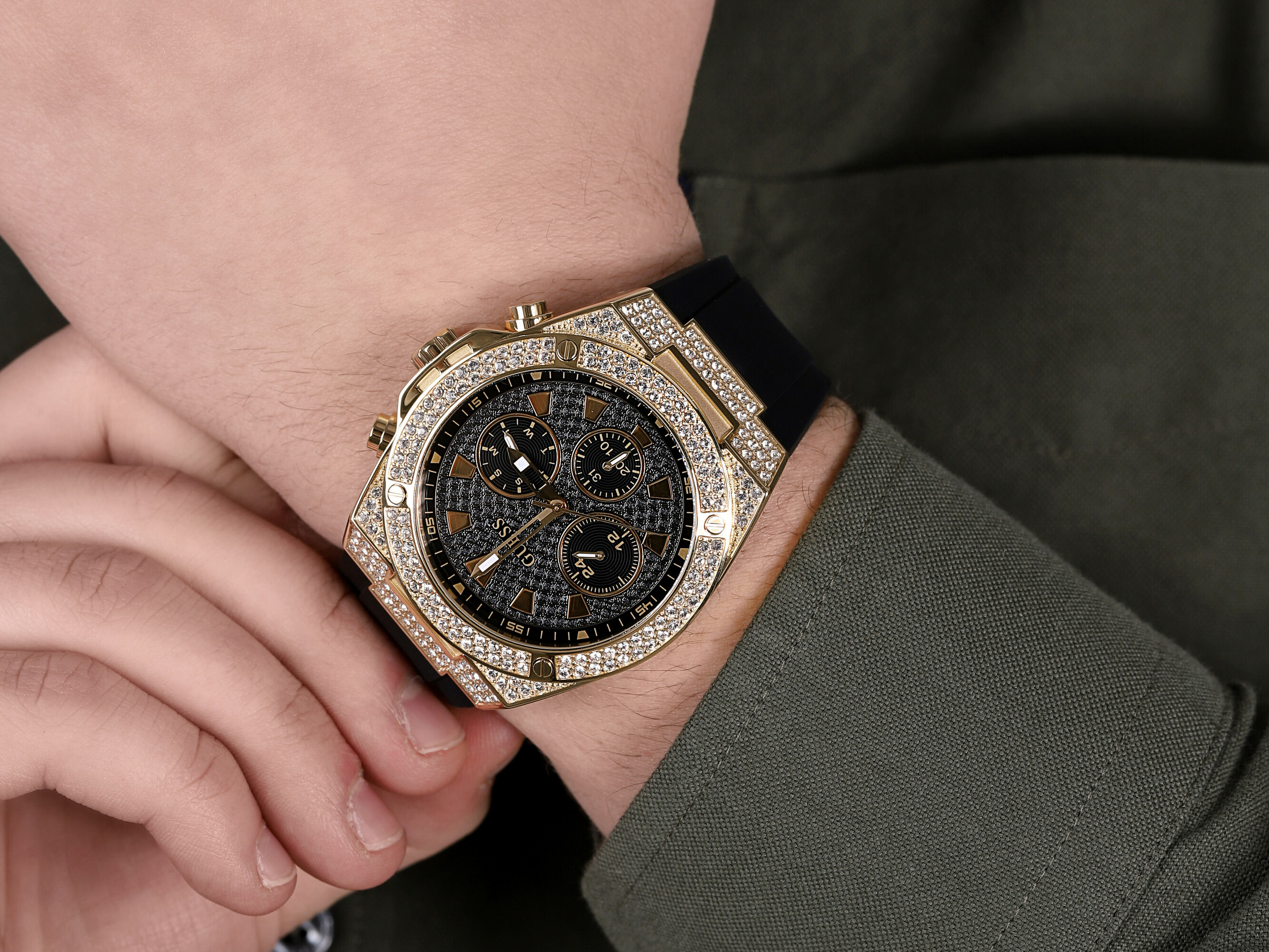 Guess GW0060G2 zegarek klasyczny Pasek - miniatura 4