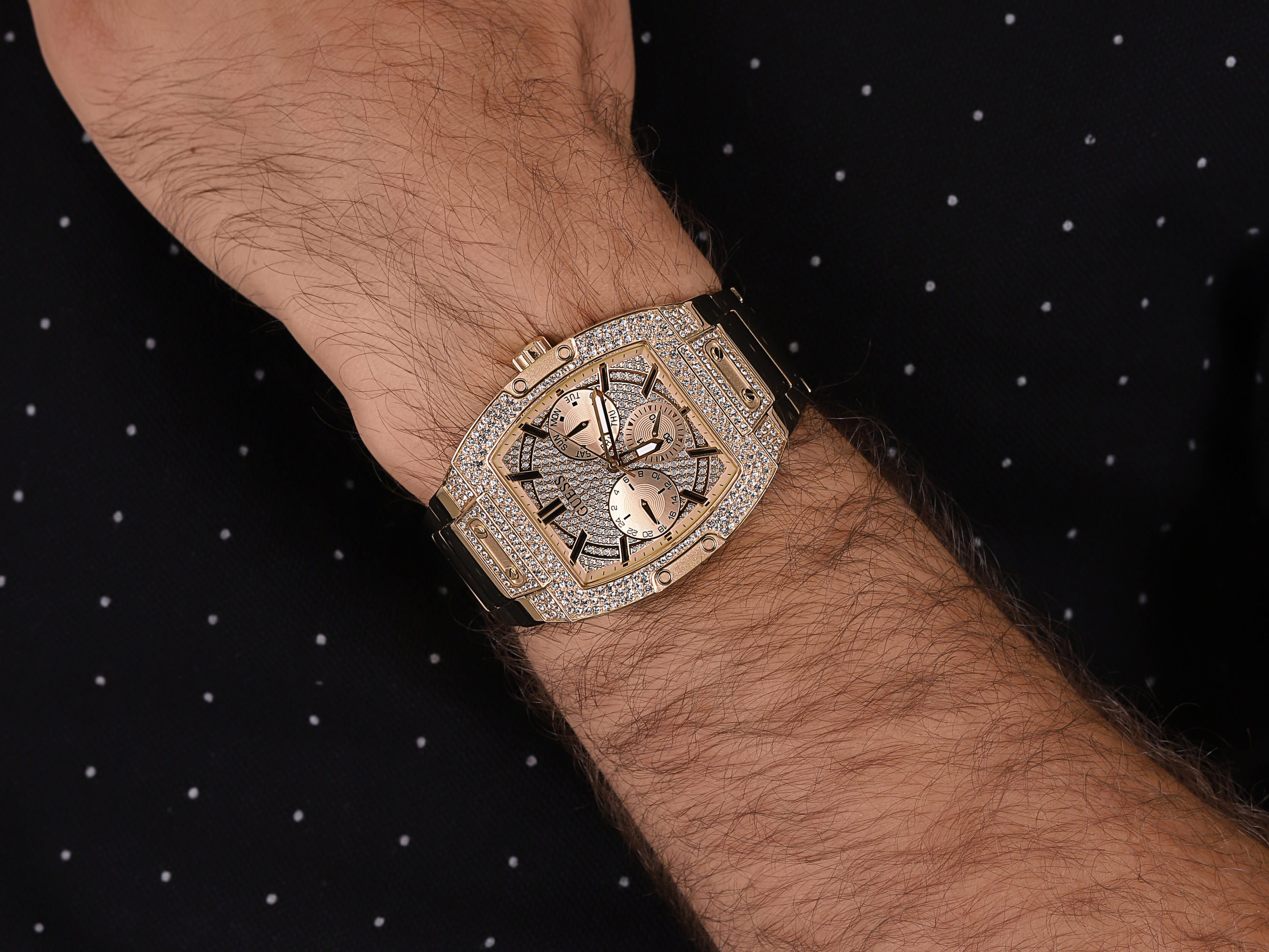 Guess GW0094G2 zegarek klasyczny Bransoleta - miniatura 6