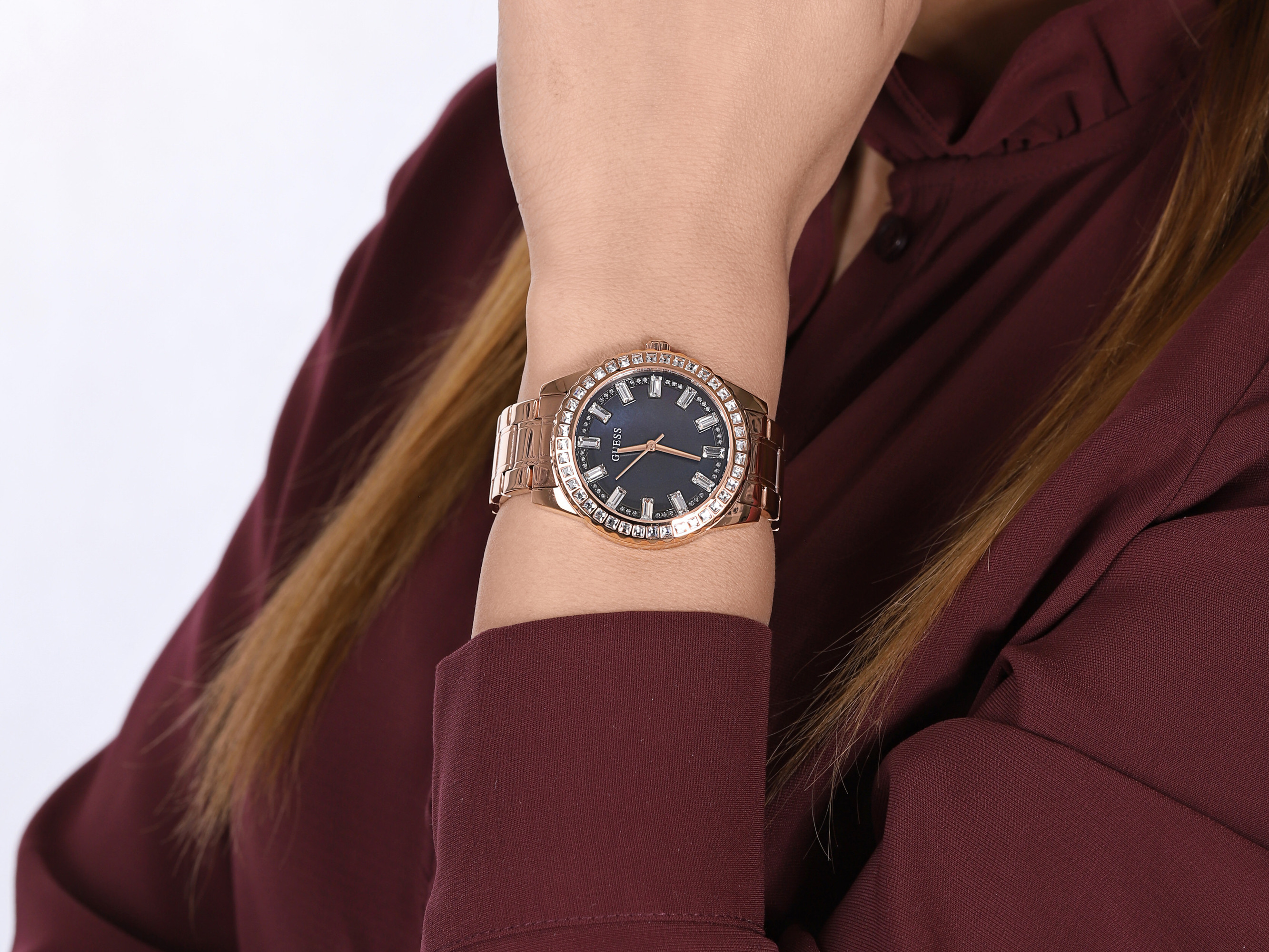 Guess GW0111L3 damski zegarek Bransoleta bransoleta