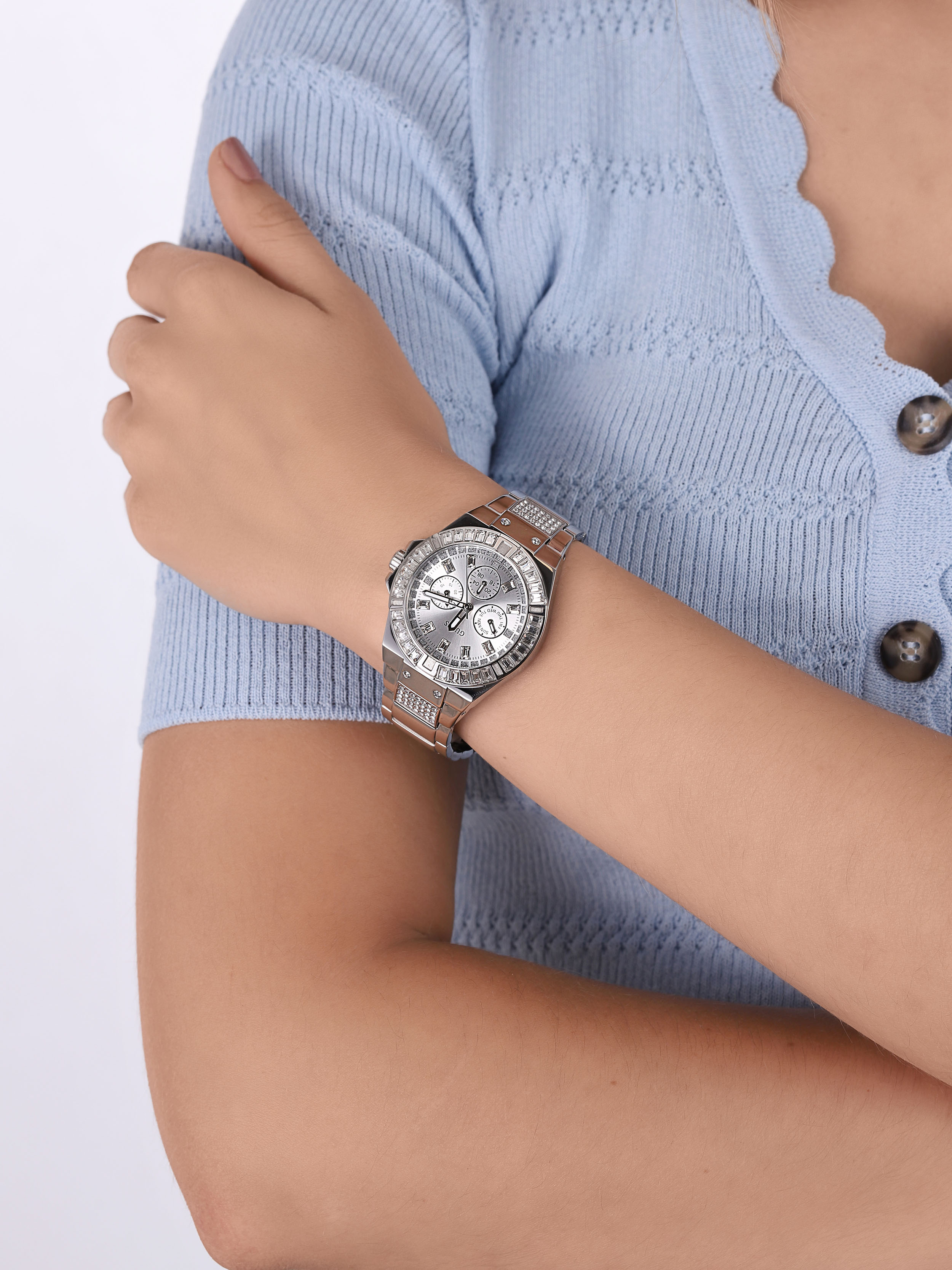 Guess GW0274L1 zegarek fashion/modowy Bransoleta