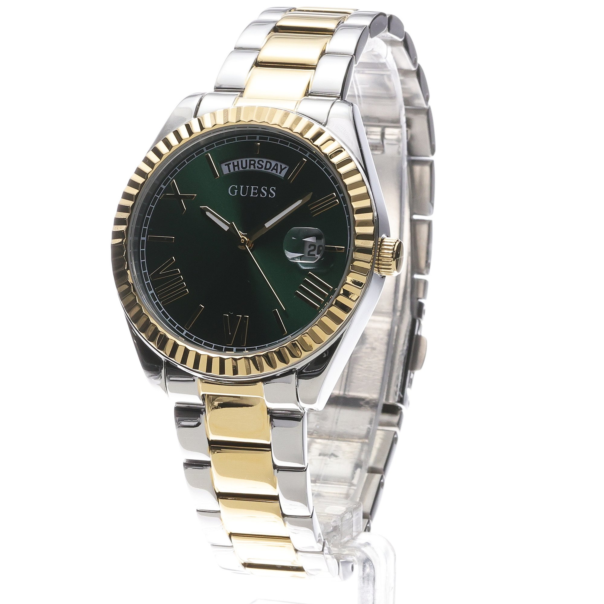 Guess GW0308L5 Luna Bransoleta klasyczny zegarek srebrny