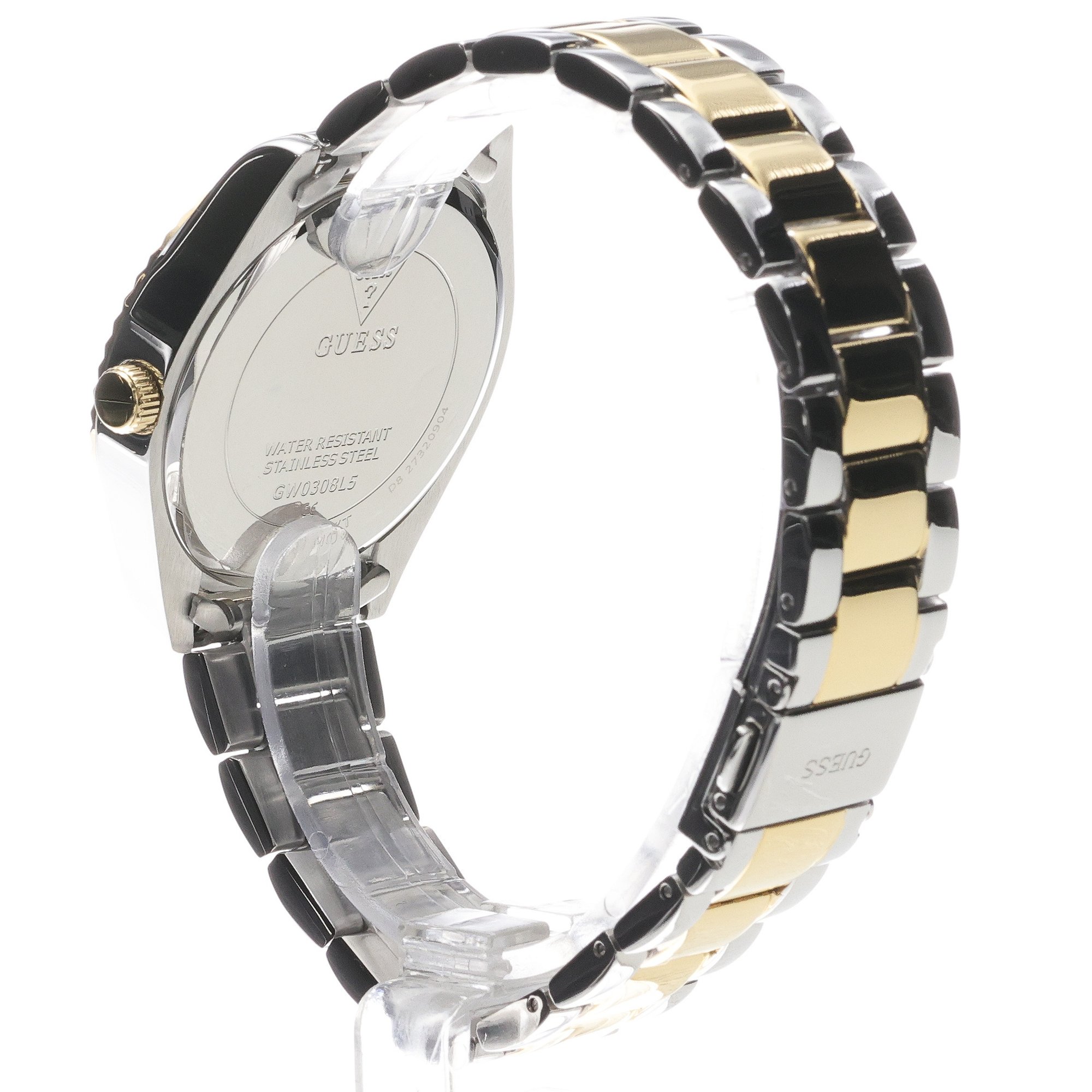 Guess GW0308L5 zegarek damski Bransoleta srebrny
