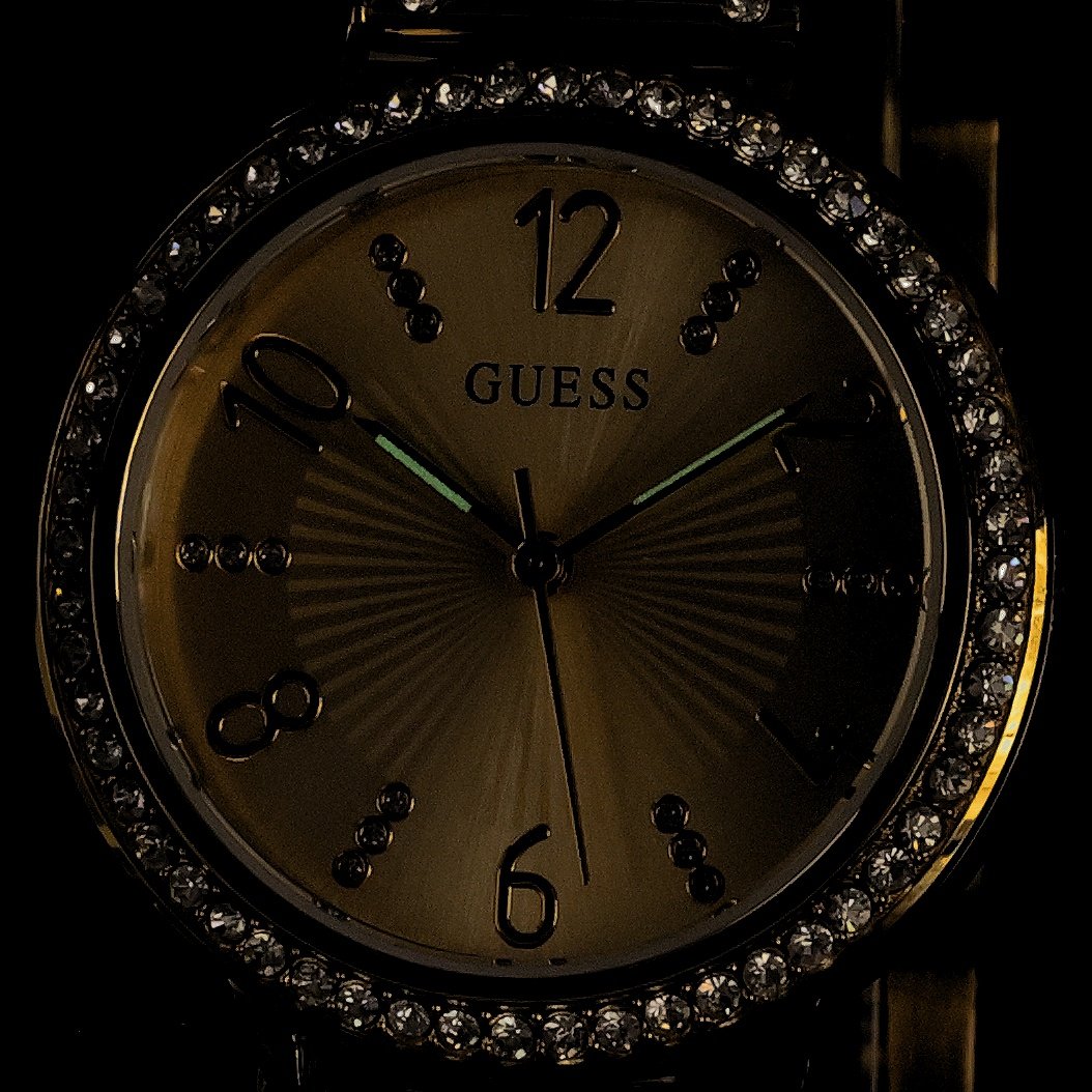 Guess GW0474L2 zegarek damski Bransoleta złoty