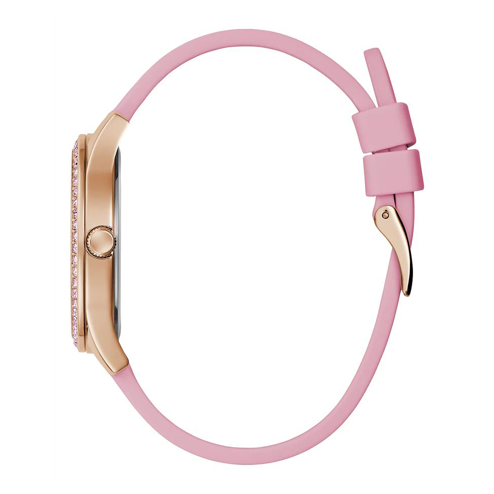 Guess GW0530L4 zegarek różowe złoto fashion-modowy Pasek pasek - miniatura 4
