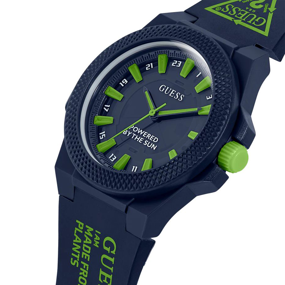 Guess GW0587L2 zegarek niebieski klasyczny Damskie pasek - miniatura 3