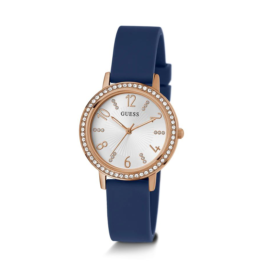 Guess GW0591L1 zegarek różowe złoto klasyczny Damskie pasek - miniatura 2