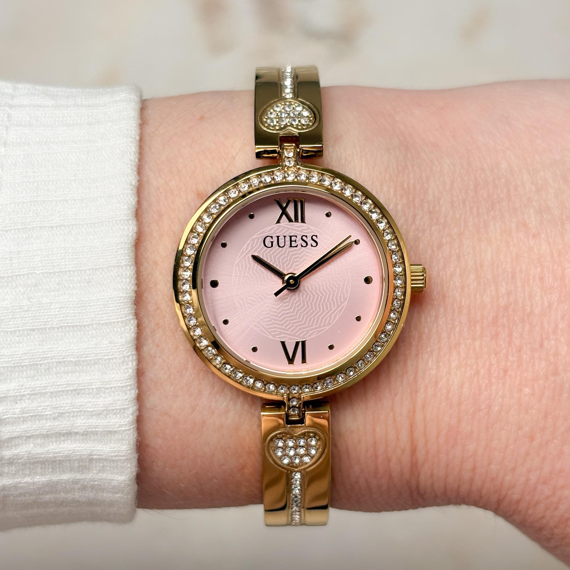 Guess GW0655L5 zegarek złoty fashion-modowy Bransoleta bransoleta - miniatura 5