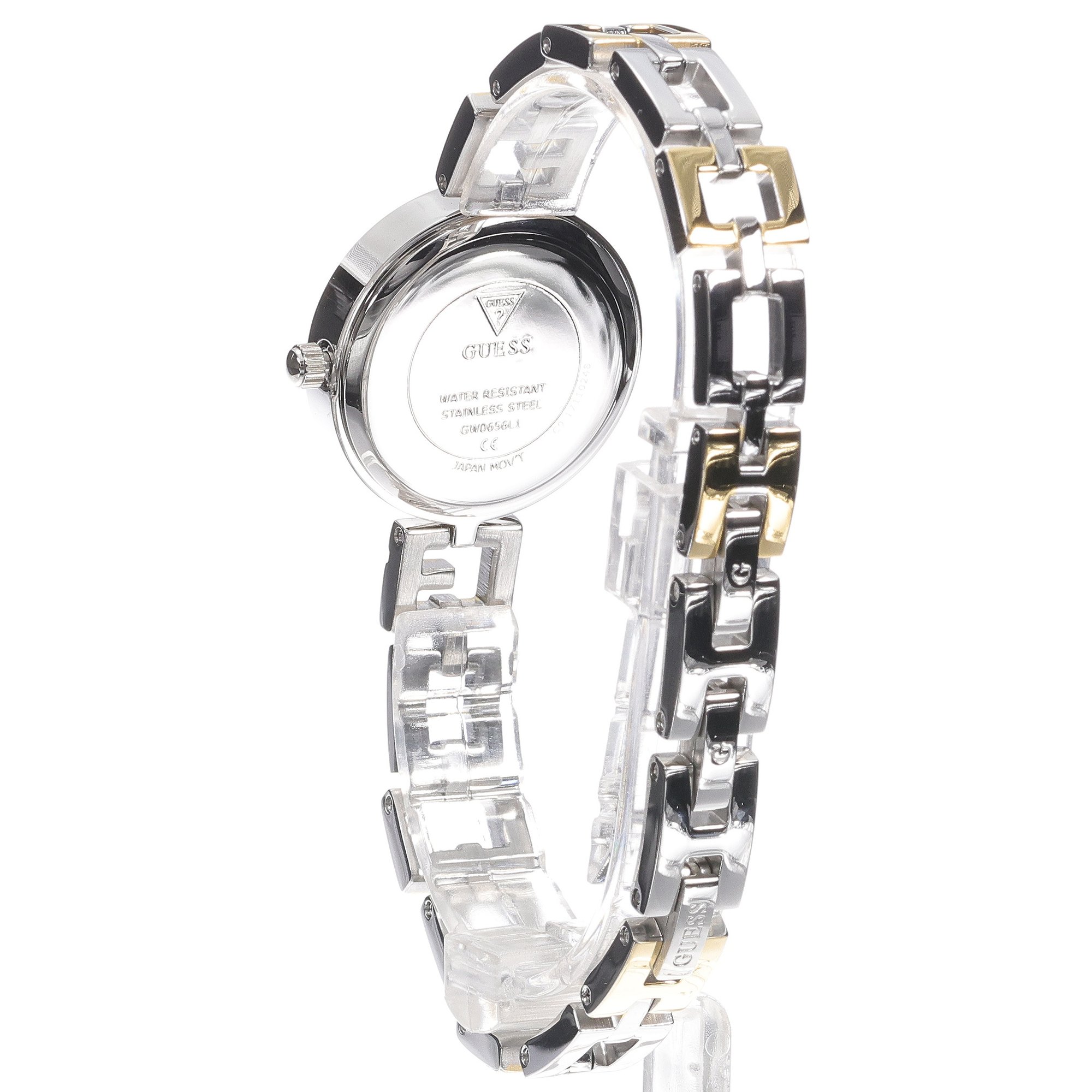 Guess GW0656L1 zegarek srebrny fashion-modowy Bransoleta bransoleta - miniatura 4