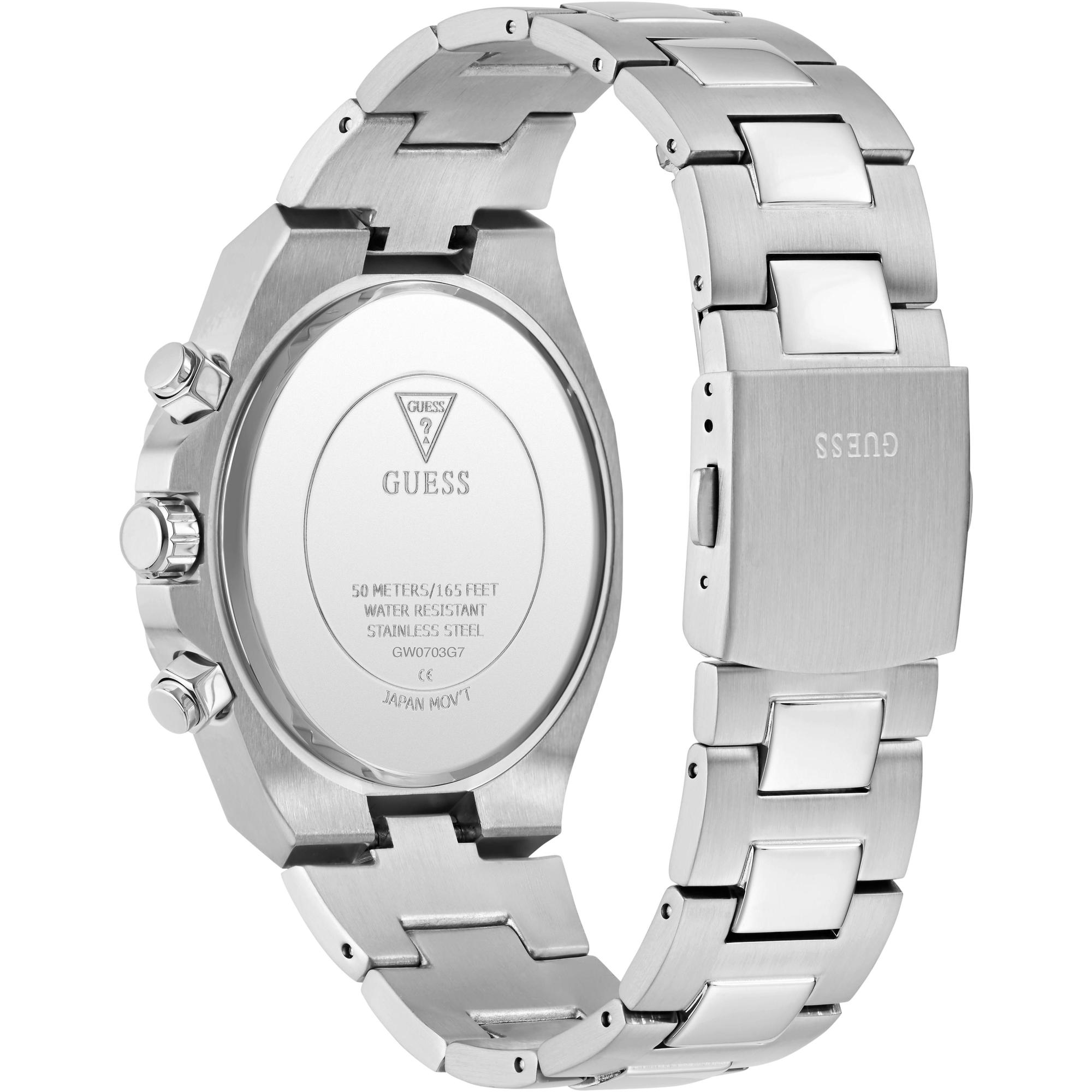 Guess GW0703G7 Equity Męskie fashion-modowy zegarek srebrny - miniatura 10