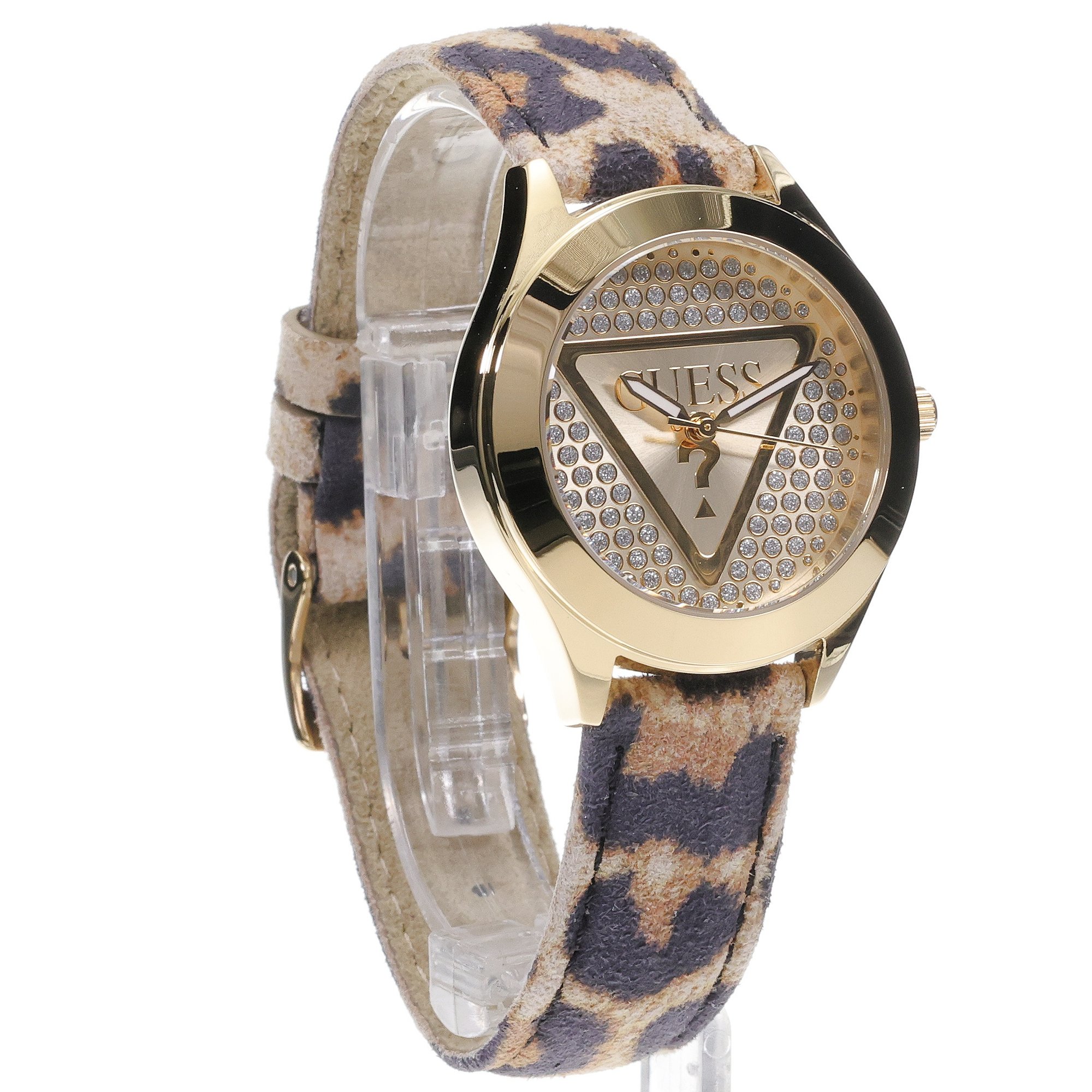 Guess GW0745L2 Glitz Plaque 40th Anniversary Special Edition Damskie fashion-modowy zegarek złoty - miniatura 3