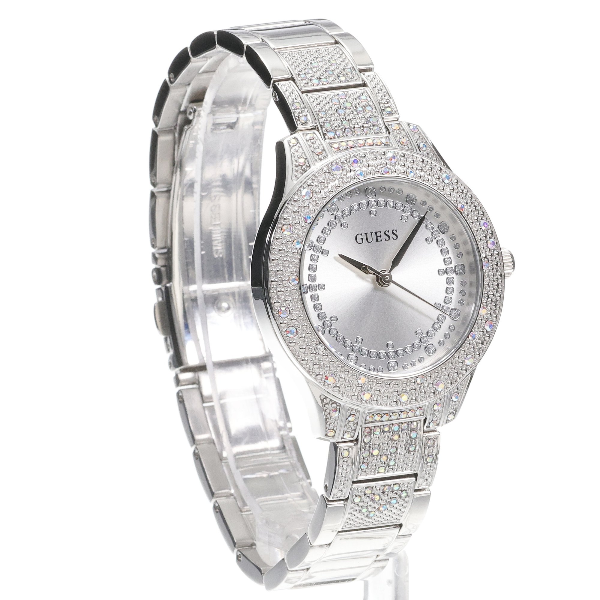 Guess GW0746L1 zegarek damski Damskie srebrny - miniatura 3