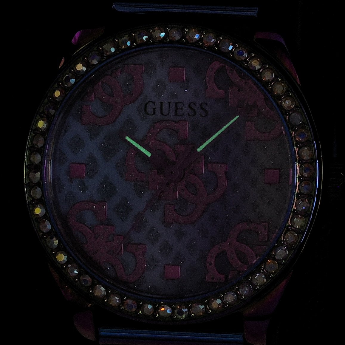 Guess GW0748L3 zegarek damski Damskie fioletowy - miniatura 5