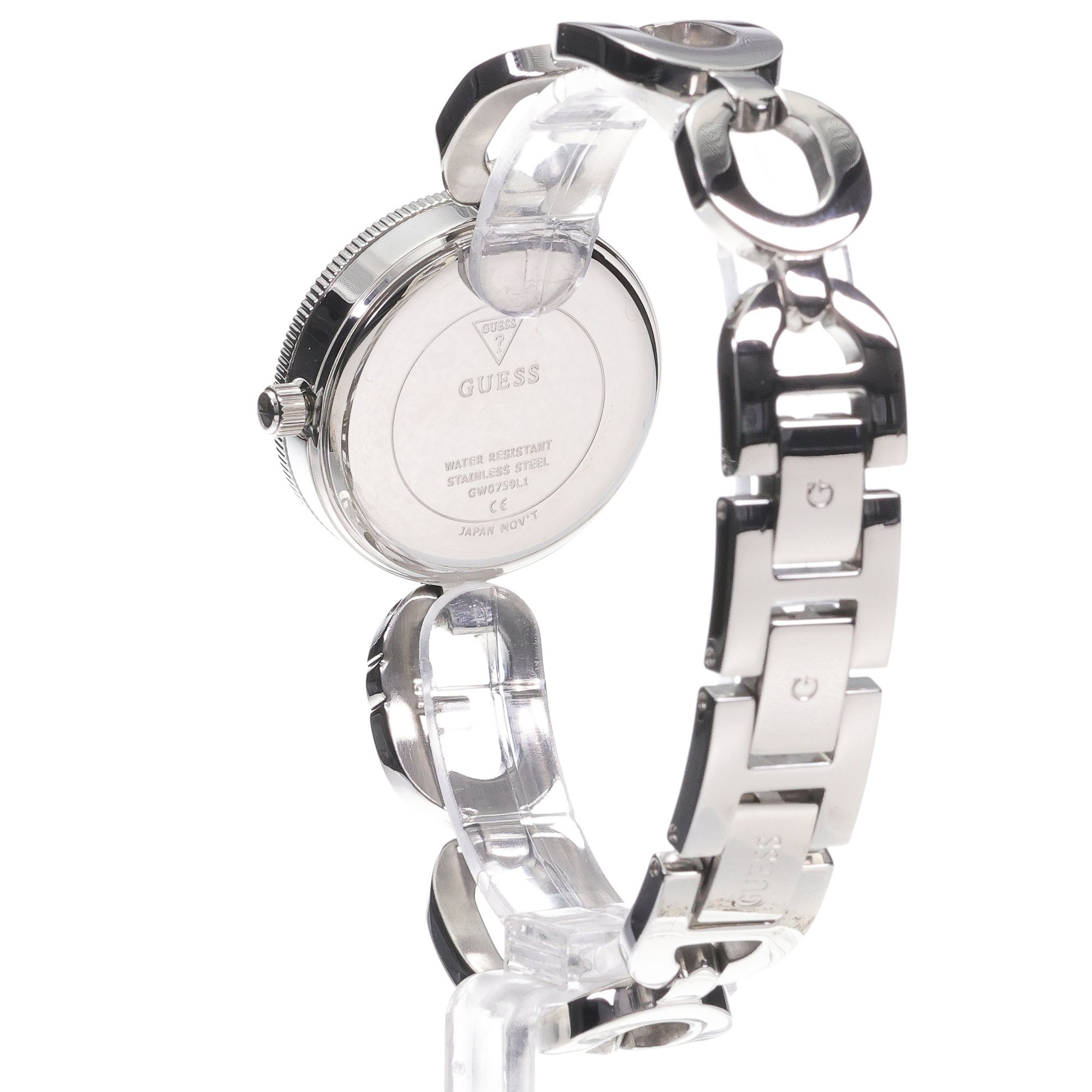Guess GW0759L1 zegarek damski Damskie srebrny - miniatura 4