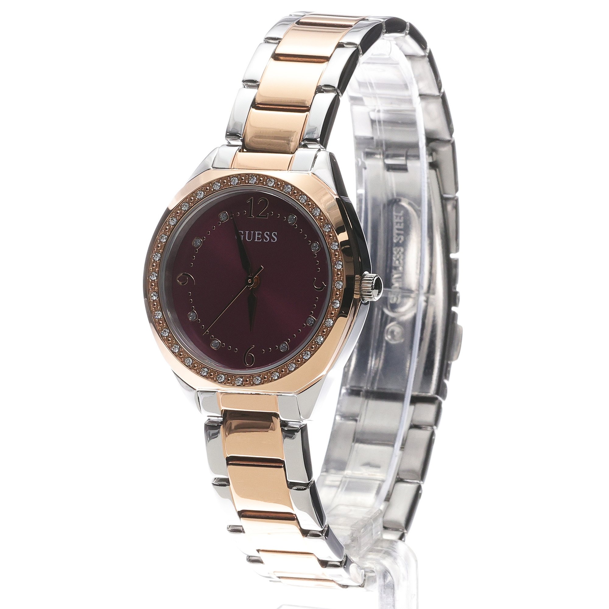 Guess GW0767L5 Charlotte Damskie fashion-modowy zegarek srebrny