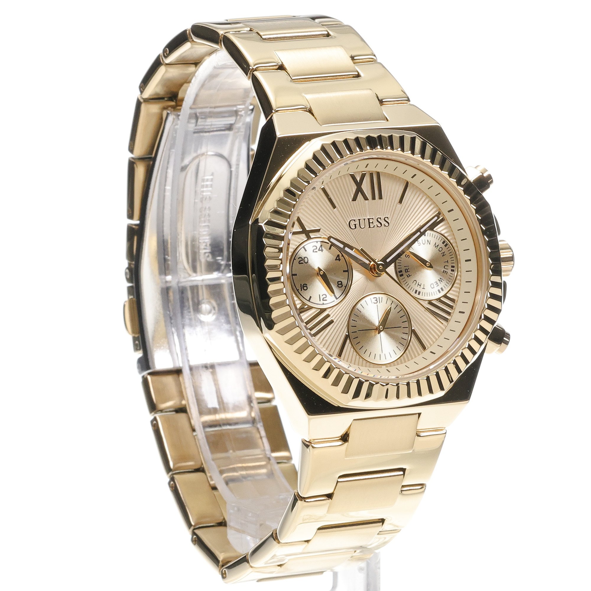 Guess GW0769L2 Gold Stainless Steel 38mm Damskie fashion-modowy zegarek złoty - miniatura 3
