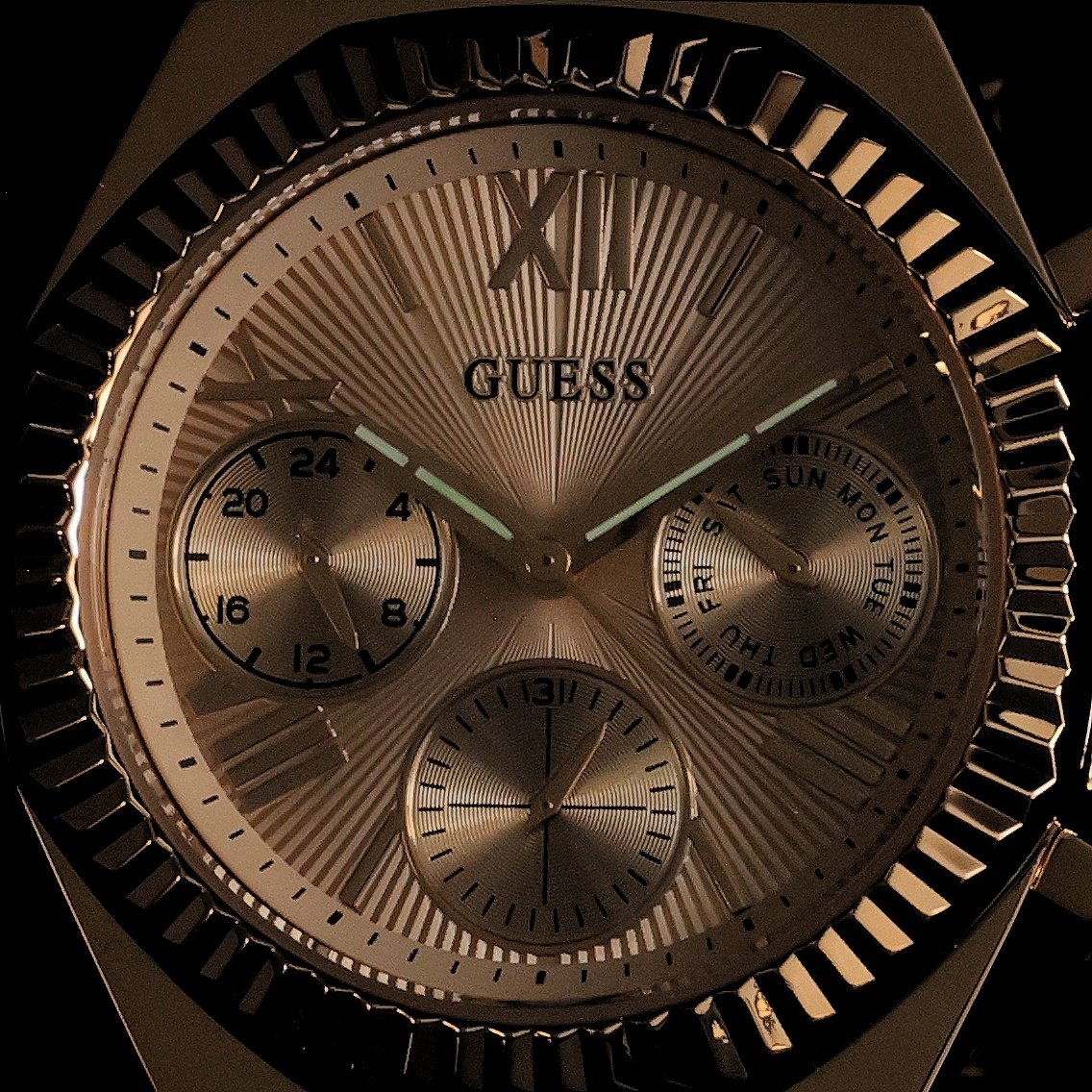 Guess GW0769L2 zegarek damski Damskie złoty - miniatura 5