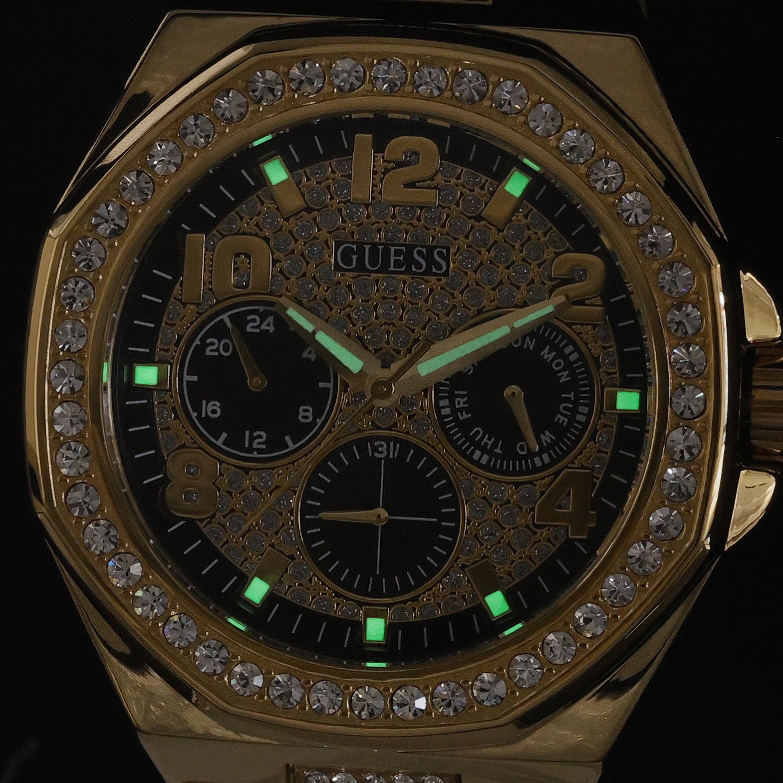 Guess GW0785G2 zegarek męski Bransoleta złoty - miniatura 5