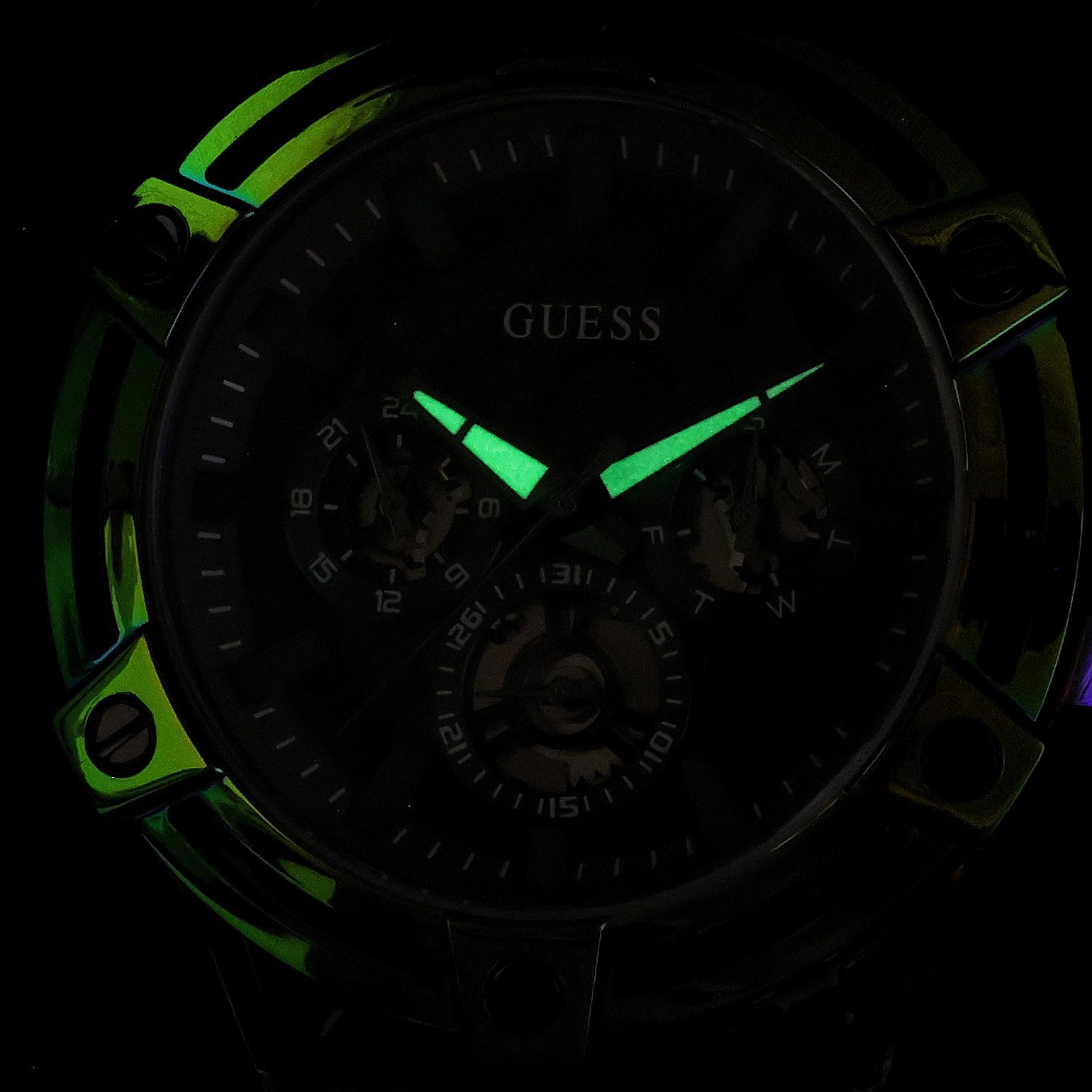 Guess GW0806G5 zegarek męski Męskie bezbarwny - miniatura 5