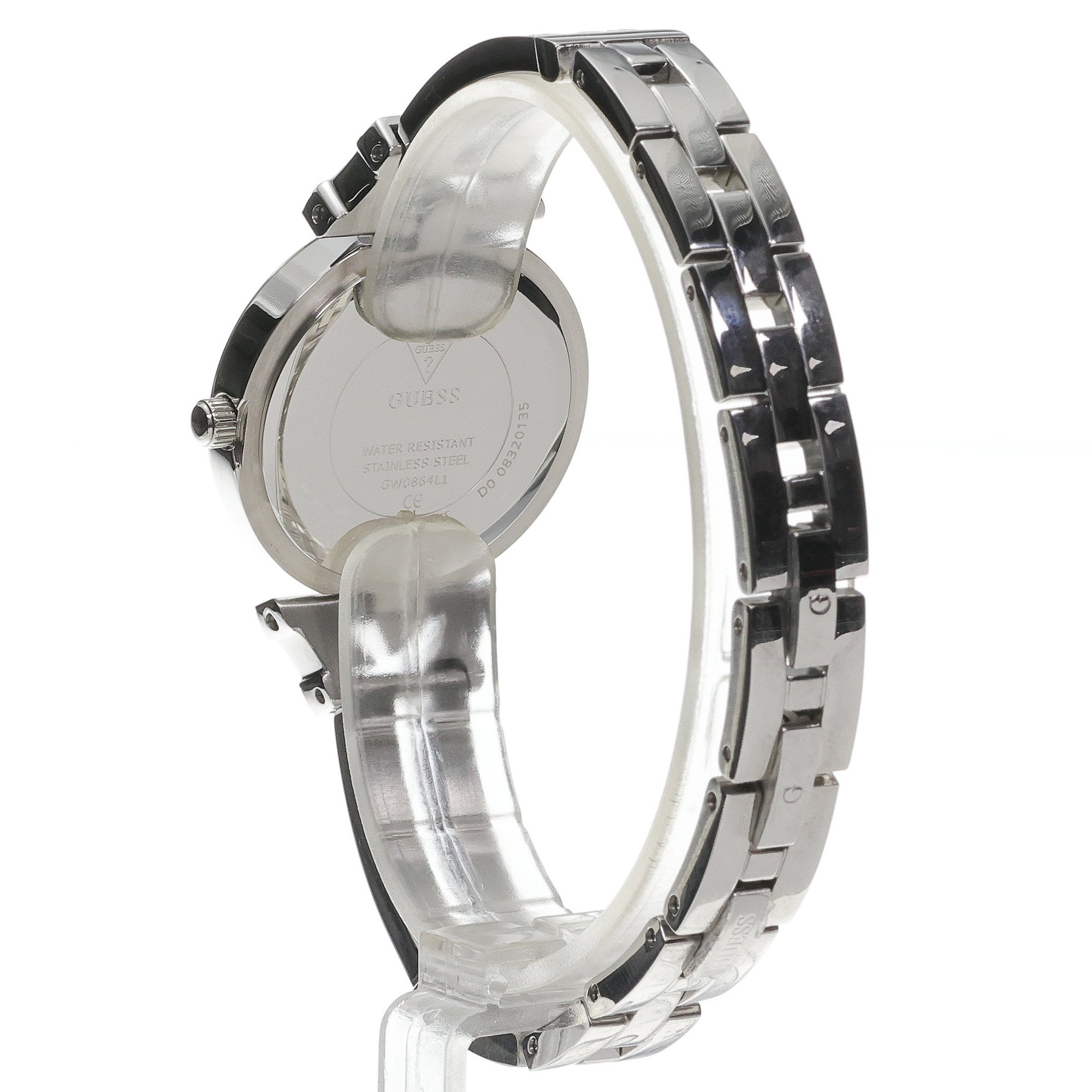 Guess GW0864L1 Delphine Damskie elegancki zegarek srebrny - miniatura 4