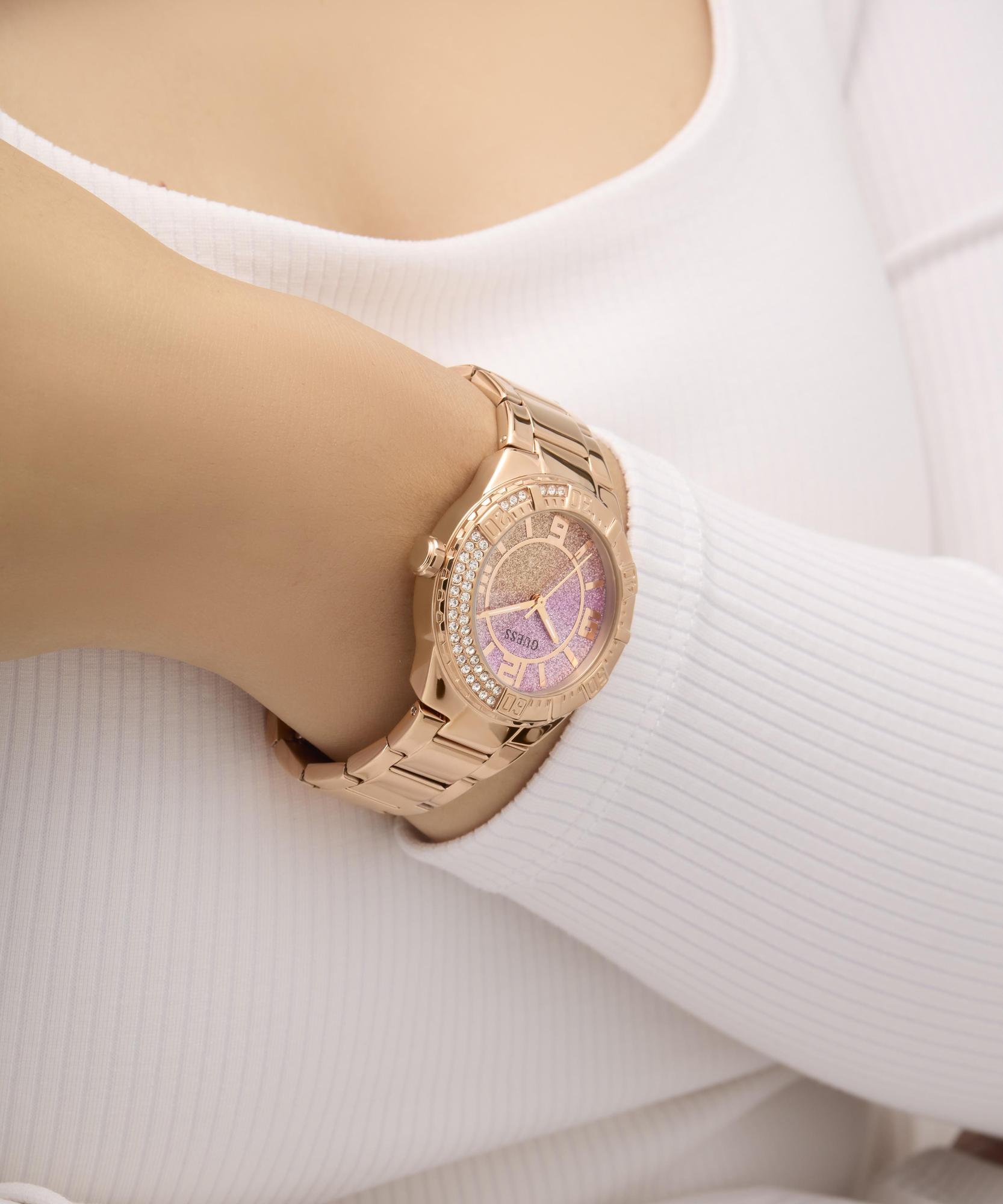 Guess GW0882L3 Damskie Sangria zegarek damski biżuteryjny mineralne - miniatura 8