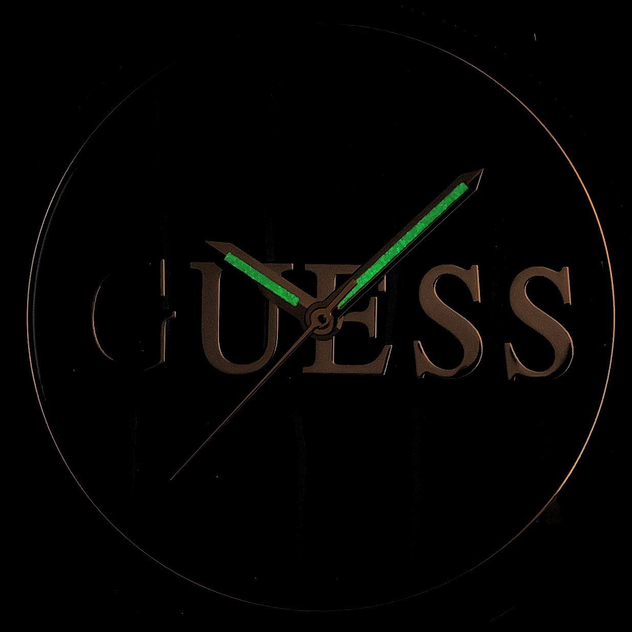 Guess GW0887G2 Reputation Męskie fashion-modowy zegarek złoty