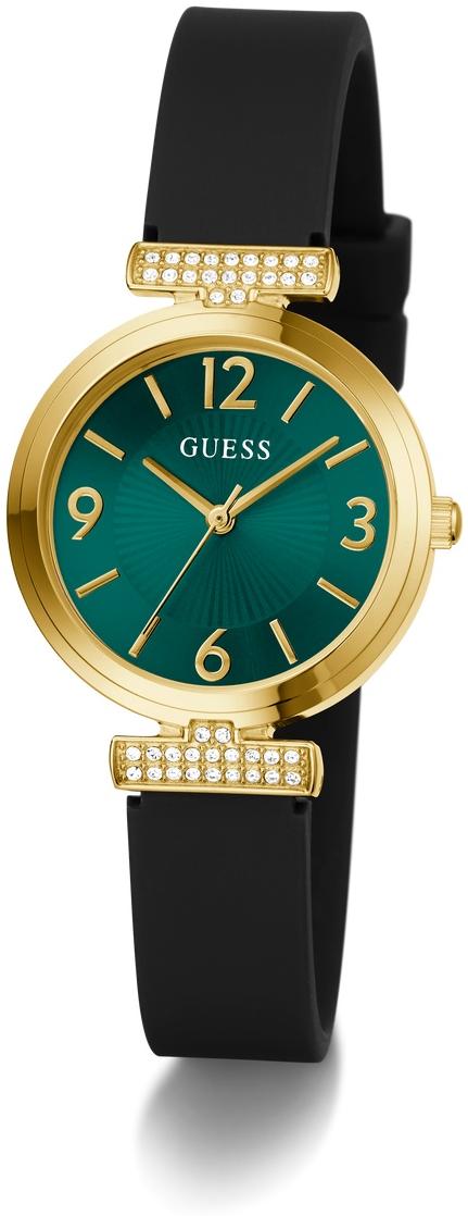Guess Black Gold Tone Analog GW0912L4