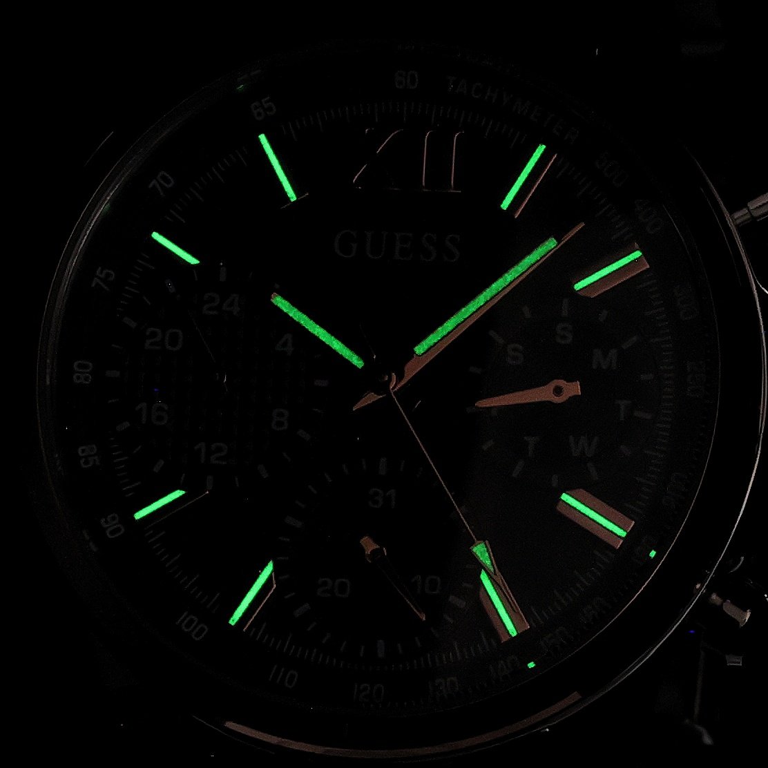 Guess GW0933L5 BAILEY Damskie klasyczny zegarek srebrny