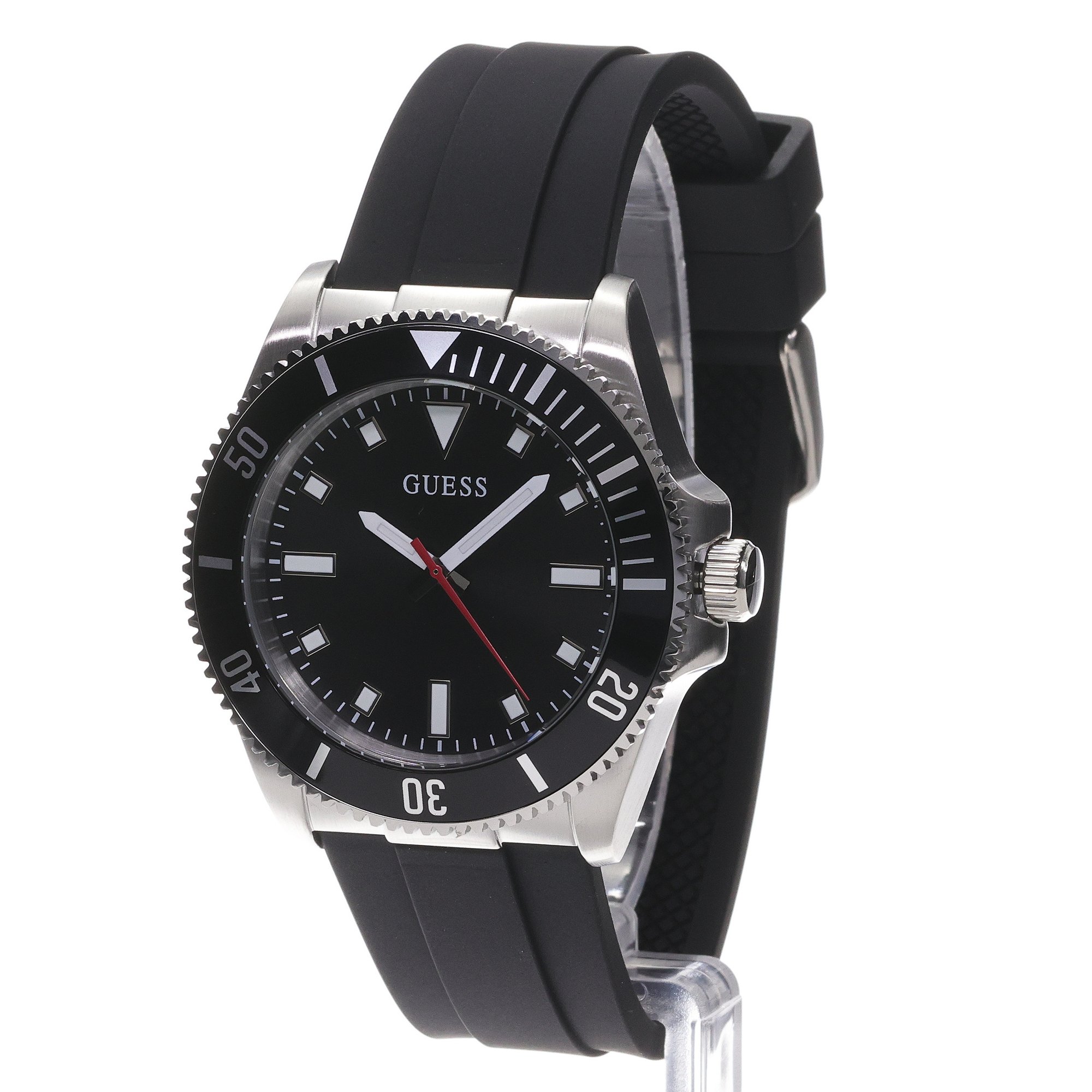 Guess GW0969G1 Cliff Męskie sportowy zegarek srebrny - miniatura 2