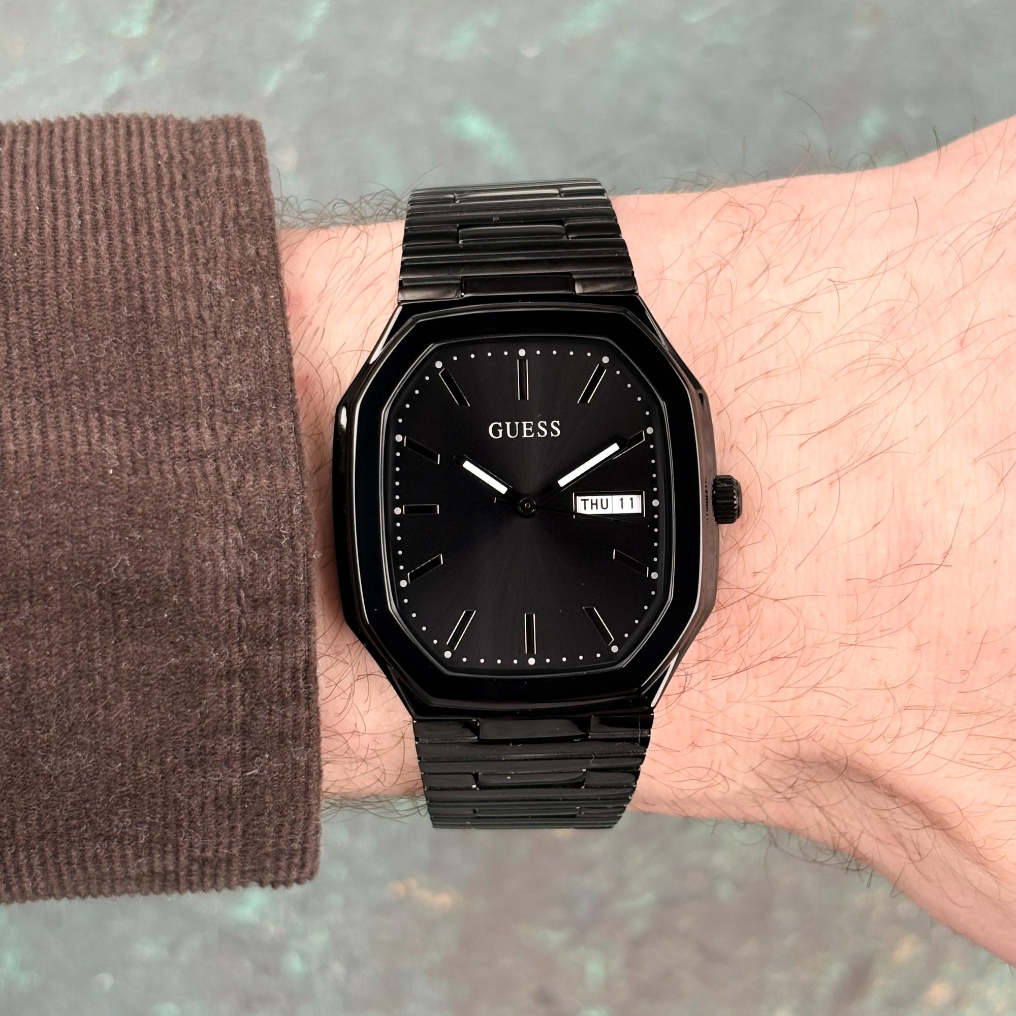 Guess GW0978G4 zegarek męski elegancki Męskie bransoleta