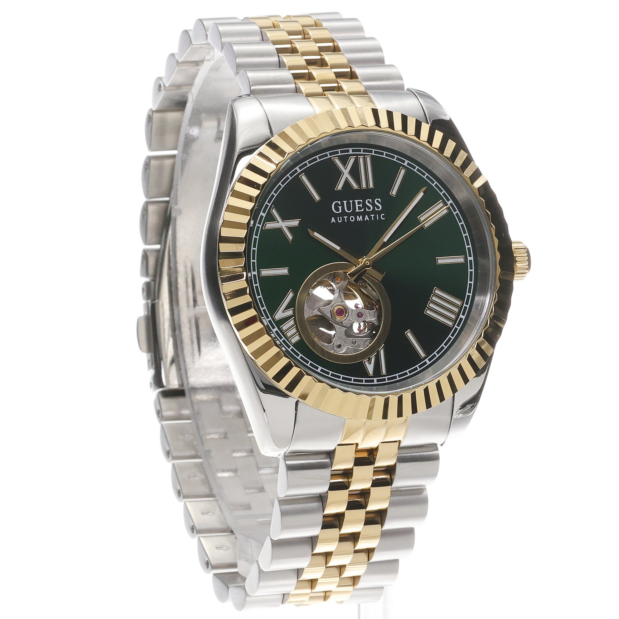 Guess GW0984G4 GD CONNOISSEUR Męskie biżuteryjny zegarek srebrny - miniatura 3